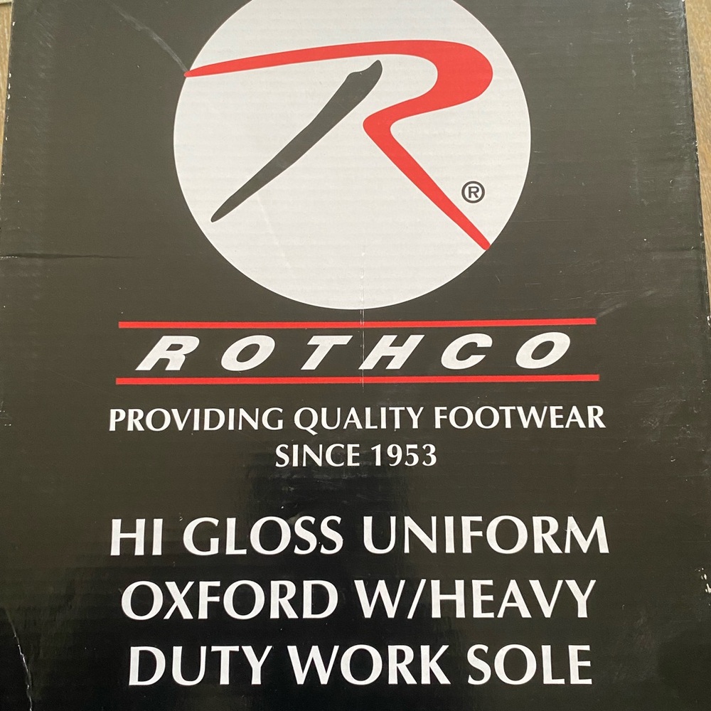 3 pair of Hi gloss uniform Oxford military dress shoes